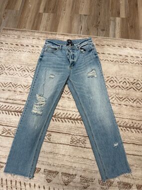BDG Light Blue Ripped Boyfriend Jeans